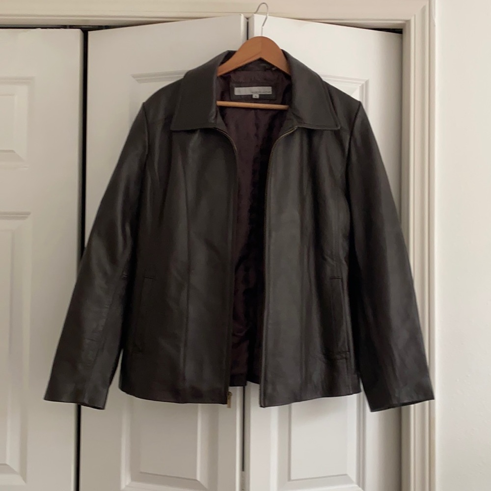Wilson’s Leather Espresso Jacket